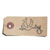 Wooden Stamp Stork and Baby