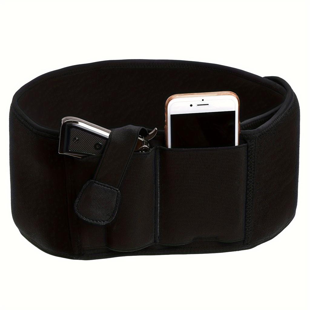Hidden Elastic Breathable Tactical Leather Hunting Accessories with Leather Belt on Abdomen.