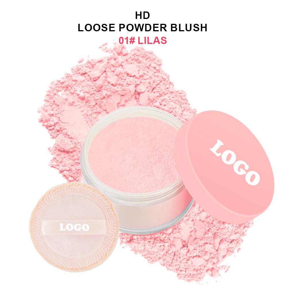 Long-Lasting Waterproof Blush - Non-Cakey, Oil-Control, Brightening Powder
