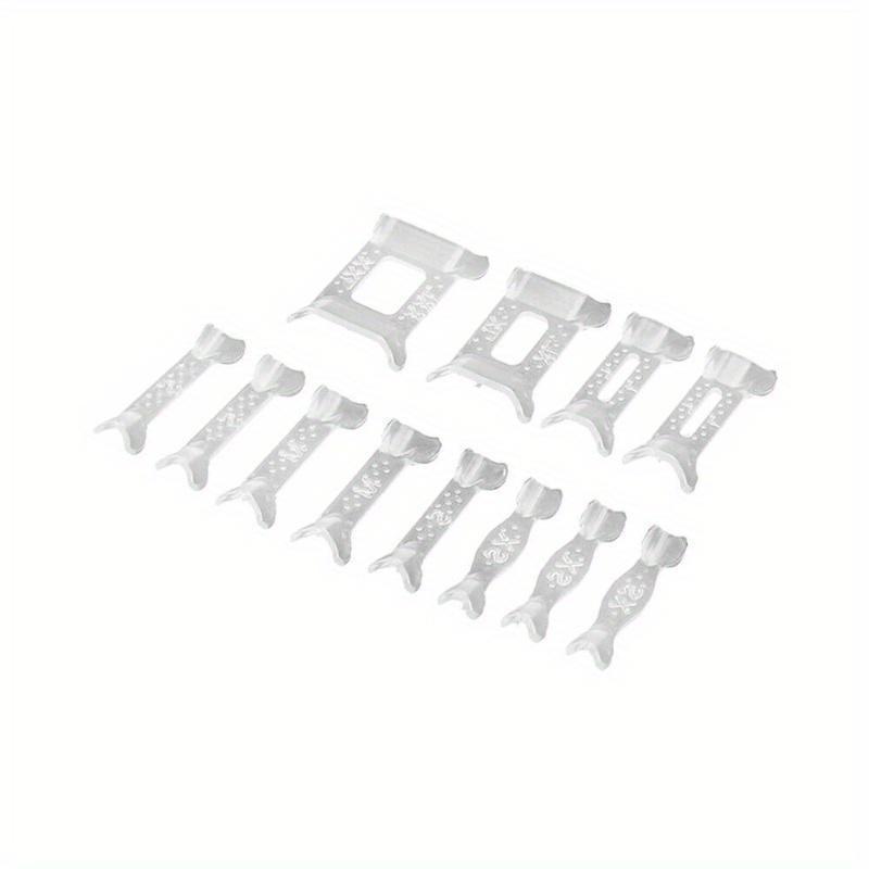 

12 шт., 6 размеров, универсальные невидимые прозрачные регуляторы размера колец, силиконовые свободные кольца-редукторы, нескользящие кольцевые защитные прокладки, кольца, ювелирные инструменты 12pcs