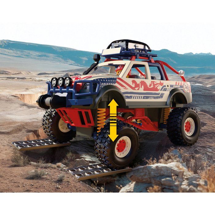 Playmobil 72061 Monster truck, Véhicule de course, 73 pièces, dès 4 ans
