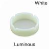 Fluorescent Silicone Ashtray Glow in the Dark Cigarette Holder Colorful Round Durable Smoking Accessories for Indoor Outdoor