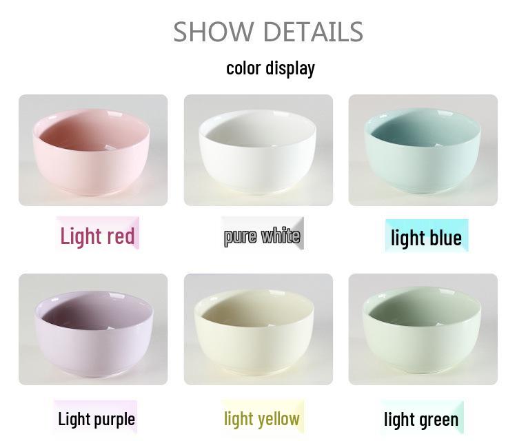 Japanese Ceramic Noodle & Soup Bowl - Large, Korean Style, Ideal for Couples & Students, Perfect Home Tableware.