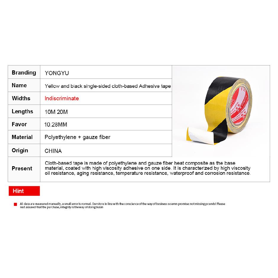 Black and yellow hazard safety warning stripe barrier tape suitable for marking floors walls pipes and equipmentPinstriping Tape 3