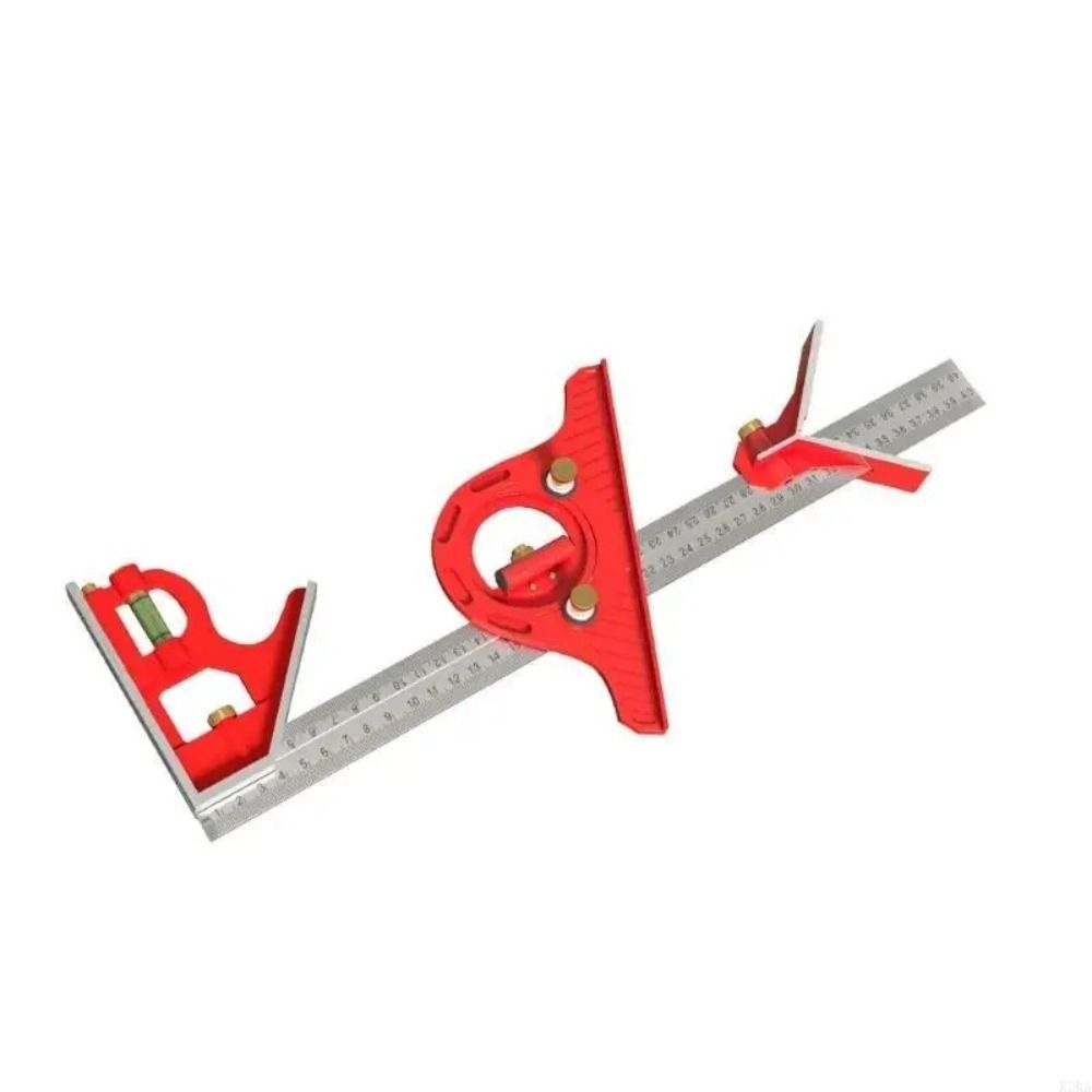 Adjustable Square Angle Ruler 400/600mm Angle Protractor Tools Set  Carpenter