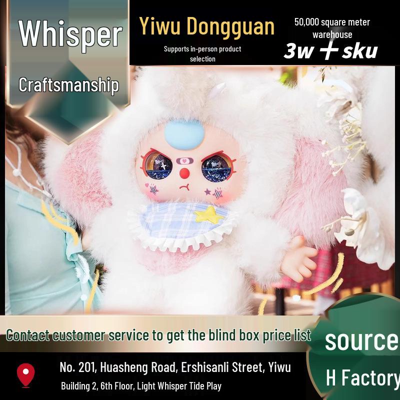 

2nd Gen Baby Three-Year-Old Hand-Painted Blind Box Figure Doll Ornament Toy Genuine Blind Box