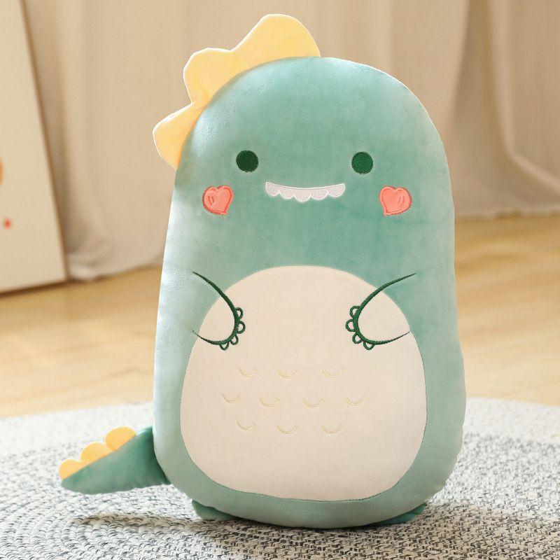 Soft And Adorable Animal Plush Toy Pillow For Children's Gift Dinosaur/lion 17.1in-31.5in