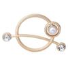 1Pc Scarf Buckle Scarf Ring Shawl T-Shirt Clip Brooch Waist Buckle Silk Clasp Clips Fashion Jewelry