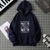 Women's Clothing 2025 Spring and Autumn New S-5X Hooded Sports and Leisure Printed Sweater