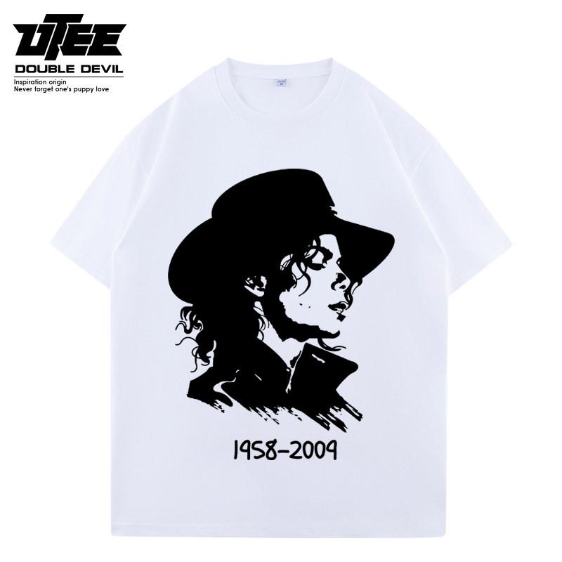 Remembering and Paying Tribute to Michael Jackson. Michael Jackson Children's and Adult T-shirt, Pure Cotton Short-sleeved.