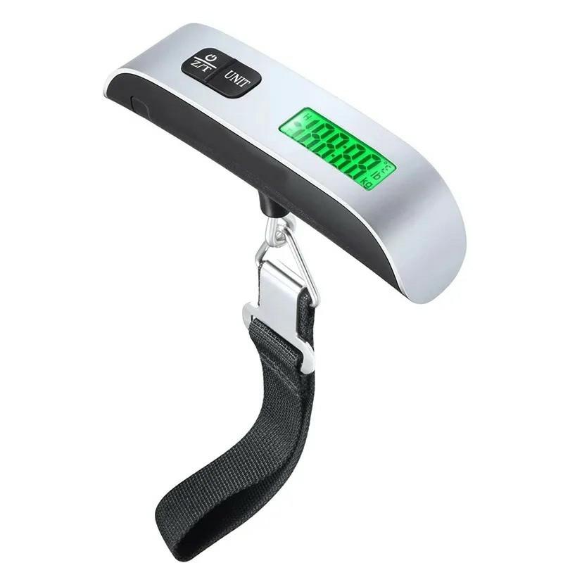 Digital Hanging Luggage Scale for Travel 110lb 50kg Handheld Portable Baggage Weight Scale Suitcase Scale
