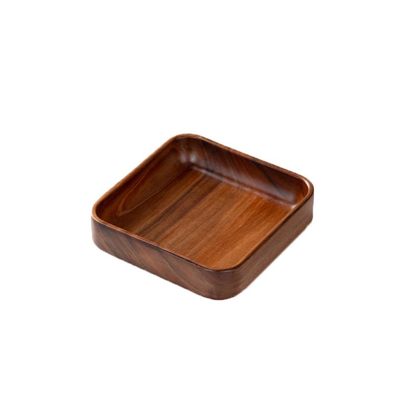 Fengzhi Walnut Wood Serving Bowl 20x4.5cm