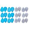 Clover Epoxy Resin Molds Waterdrop Earring Jewelry Pendant Silicone Casting Mold