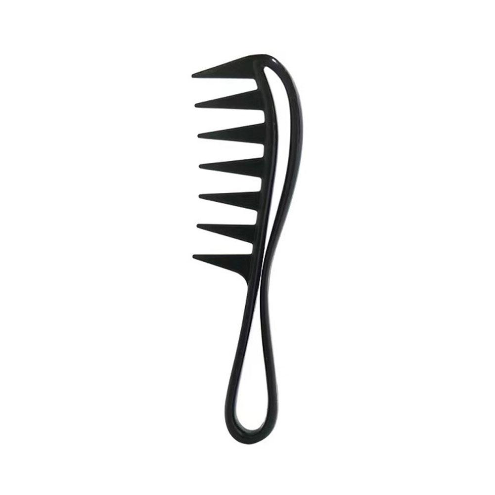 1/3/5PCS Barber Men Oil Comb Wide Tooth Shark Plastic Comb Hair Clipper Curling Hairdressing Comb Massage Barber Stlying Tools