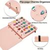 Książka do przechowywania zawieszek do butów, książka do przechowywania Croc Charms wyświetlacz torby plażowej uchwyt na zawieszki ze 120 otworami