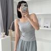 300g Fine Thread Suspender Vest for Women In Summer, Pure Cotton, and Versatile Tops for Outer Wear