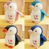Herzförmiges Niedliches Pinguin Plüschtier Weiche Stofftierpuppen Geschenk Kinder