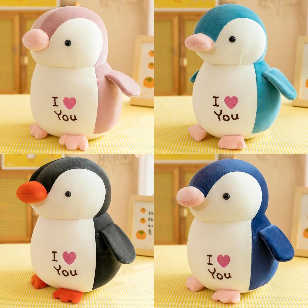Herzförmiges Niedliches Pinguin Plüschtier Weiche Stofftierpuppen Geschenk Kinder