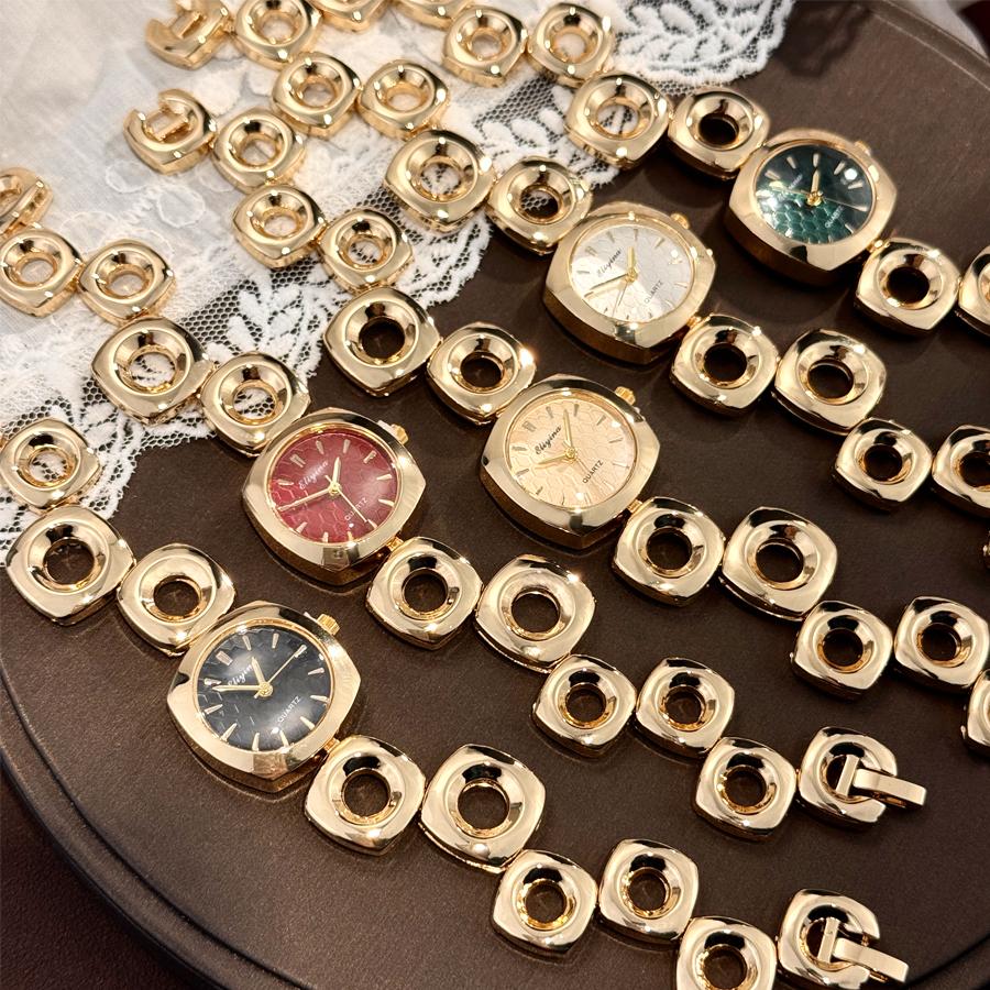 Women Irregular Shaped Bracelet Watch Square Wristwatch