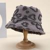 Love Plush Bucket Hat Three-dimensional Printing Pot Hat Men and Women with The Same Thickened Warm Versatile Hat