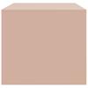 Pink Coffee Table 67 X 50 X 44 Cm Steel