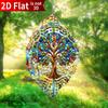 Creative Wind Spinner, a Valuable Gift for Indoor And Outdoor Garden Decoration, Perfect for Thanksgiving And Christmas 2D Flat