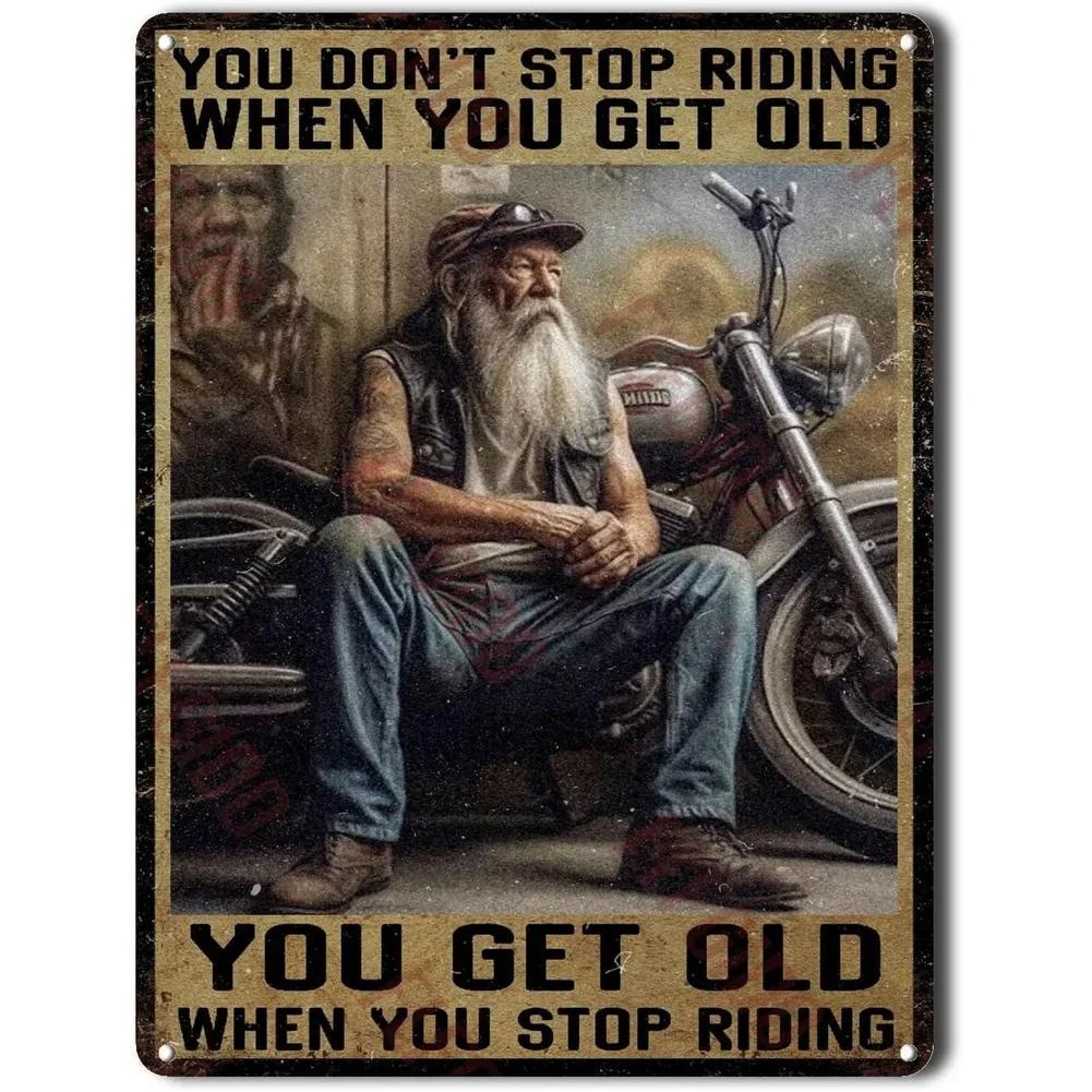 Norton Triumph Motorcycle Metal Tin Signs Vintage Wall Posters Retro Iron Painting Metal Plaque Sheet for Bar Cafe Garage Home