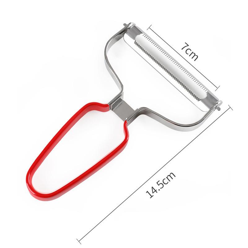 Wide Mouth Stainless Steel Cabbage Grater with Silicone Handle Vegetable Potato Shredder Peeler Slicer Cutter Kitchen Gadgets