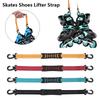 1 Stück 30cm Schlittschuhschuh Haken Universeller Aufhängegriff Schnalle Skischuh Riemen Nylon Tragbar Rollschuhschuh Heber