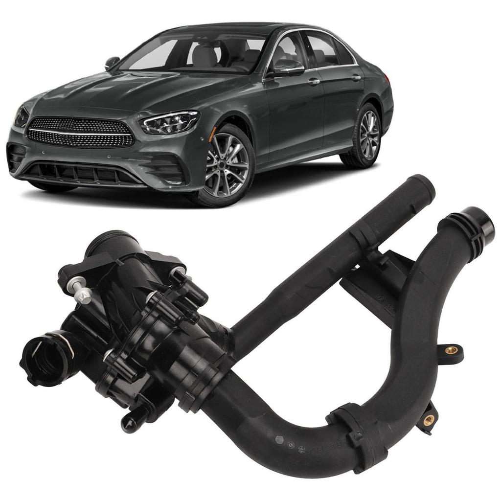 Regulator ansamblu termostat lichid de răcire motor pompă de apă pentru M274 E20 C300 E300 W205 W213 W253 W212 2742000715 2742003400