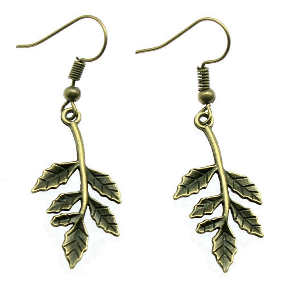 Mushroom Charm Dangle Earrings Forest Nature Inspired Drop Earrings For Girls