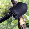 Military Survival Gear: Multi-functional Folding Manganese Steel Engineer's Shovel for Camping