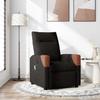 Massage Chair Black Fabric