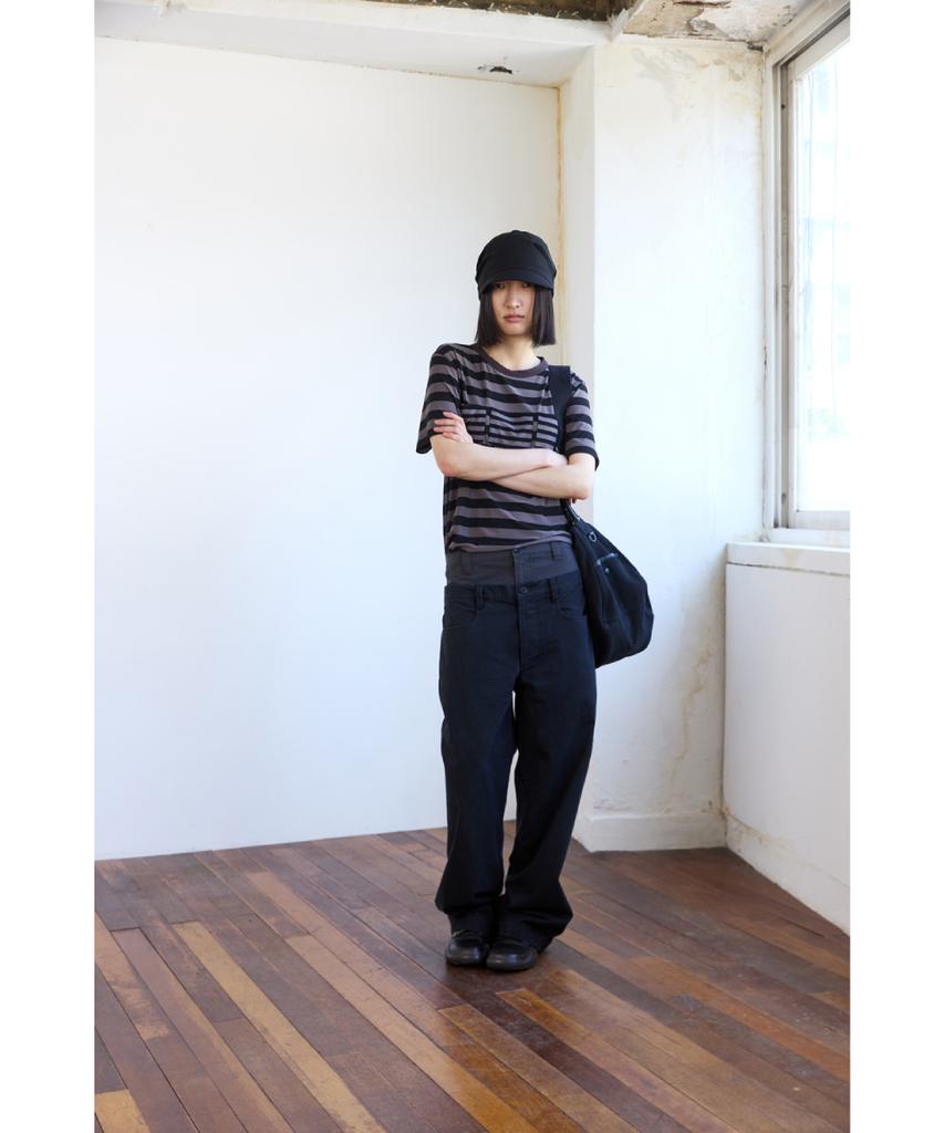 Hatchingroom Knots Cross Bag Black