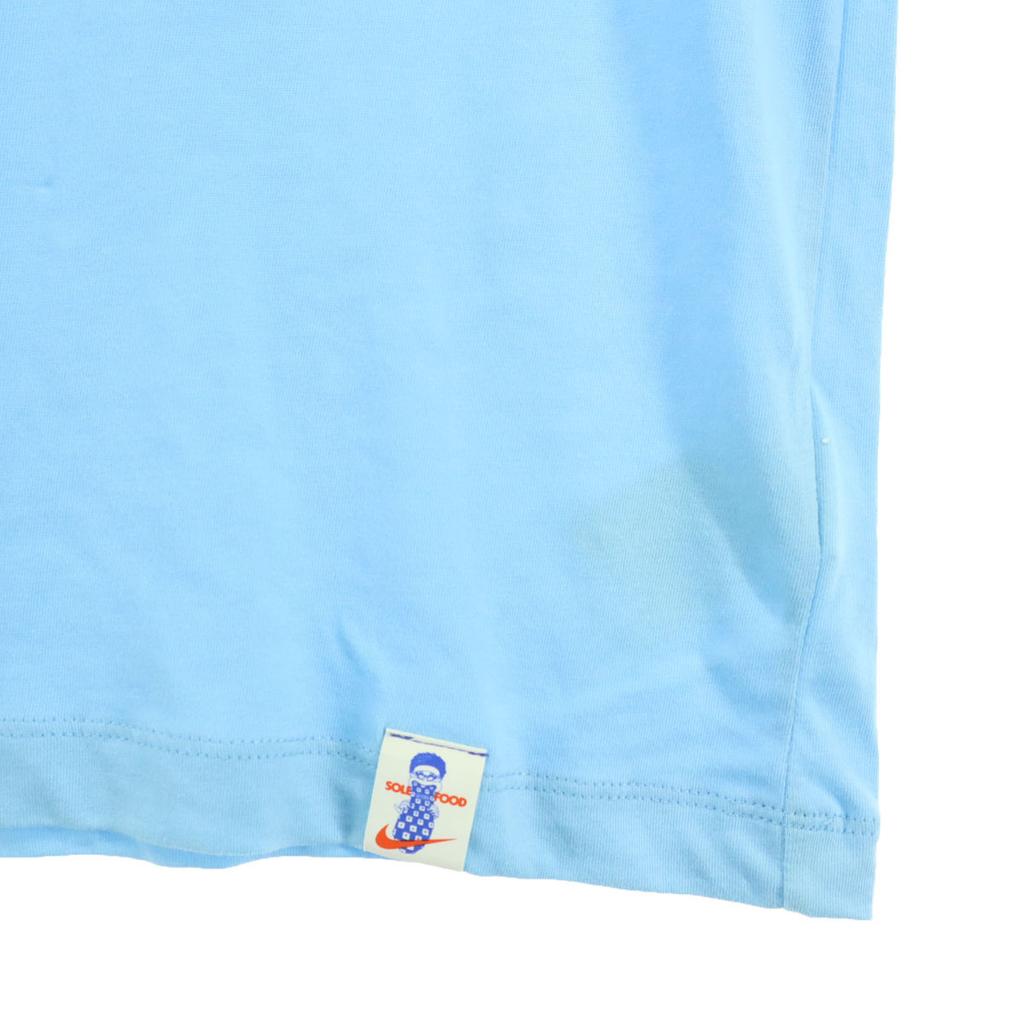 Beauty Products NIKE Made In Türkiye Print Short Sleeve T-shirt M Blue Men's Used