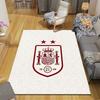 Spain National Football Team Flannel Printed Carpet, Home Sofa Decoration for Living Room & Bedroom, Non‑Slip Play Flannel Floor Mat for Game Room
