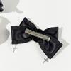 Skull Pass Ribbon Hair Fasteners Gothic Hair Accessories For Women Men Soft Woven Fabric Not Slip Hairpins For Daily Parties Festivals