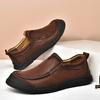 Fashion Men Casual Shoes Breathable Loafers Sneakers 2025 New Fashion Comfortable Flat Handmade Retro Leisure Loafers Shoes Men Shoes