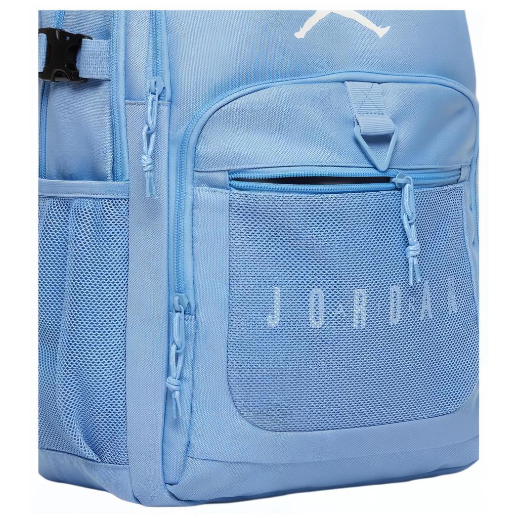 Jordan Logo Design Polyester Backpack Kids Backpacks Blue IQ5331-407