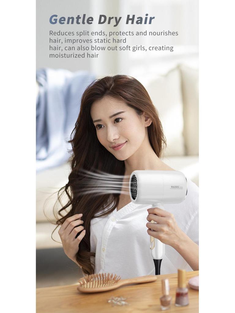 High-Power Negative Ion Hair Dryer for Household & Professional Use