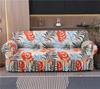 2025 New Floral Couch Cover Sofa Covers Washable Furniture Protector for Dogs Corner Sofa Skirt 1/2/3/4 Seater Sofa Slipcovers