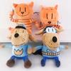 22cm Anime Dog Man Plush Toys Dogman Soft Stuffed Dolls Cartoon Petey Cat Puppy Dogs Animals Plushies Christmas Birthday Gifts