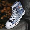 Men High Top Canvas Shoes High Quality Trend Denim Board Fad Breathable Casual Sneakers Zapatillas Hombre Comfortable