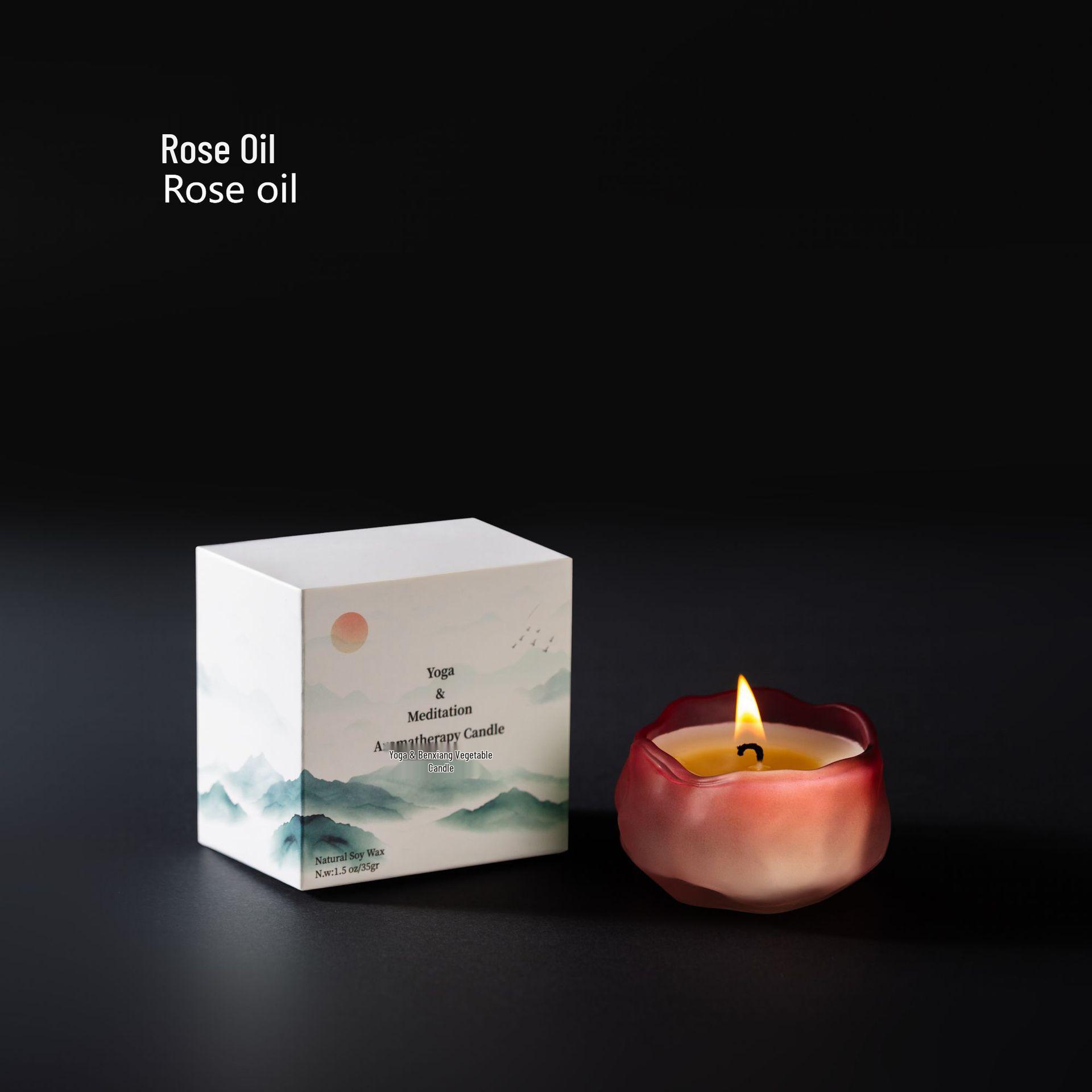 

Zen Tea Ceremony & Relaxation Essential Oil Aromatherapy Candle for Yoga, Meditation, Wedding, Birthday, and Party Atmosphere.