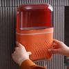 No Punching Spoon Fork Chopstick Storage Box Drain Rack with Cover  Kitchen Organization
