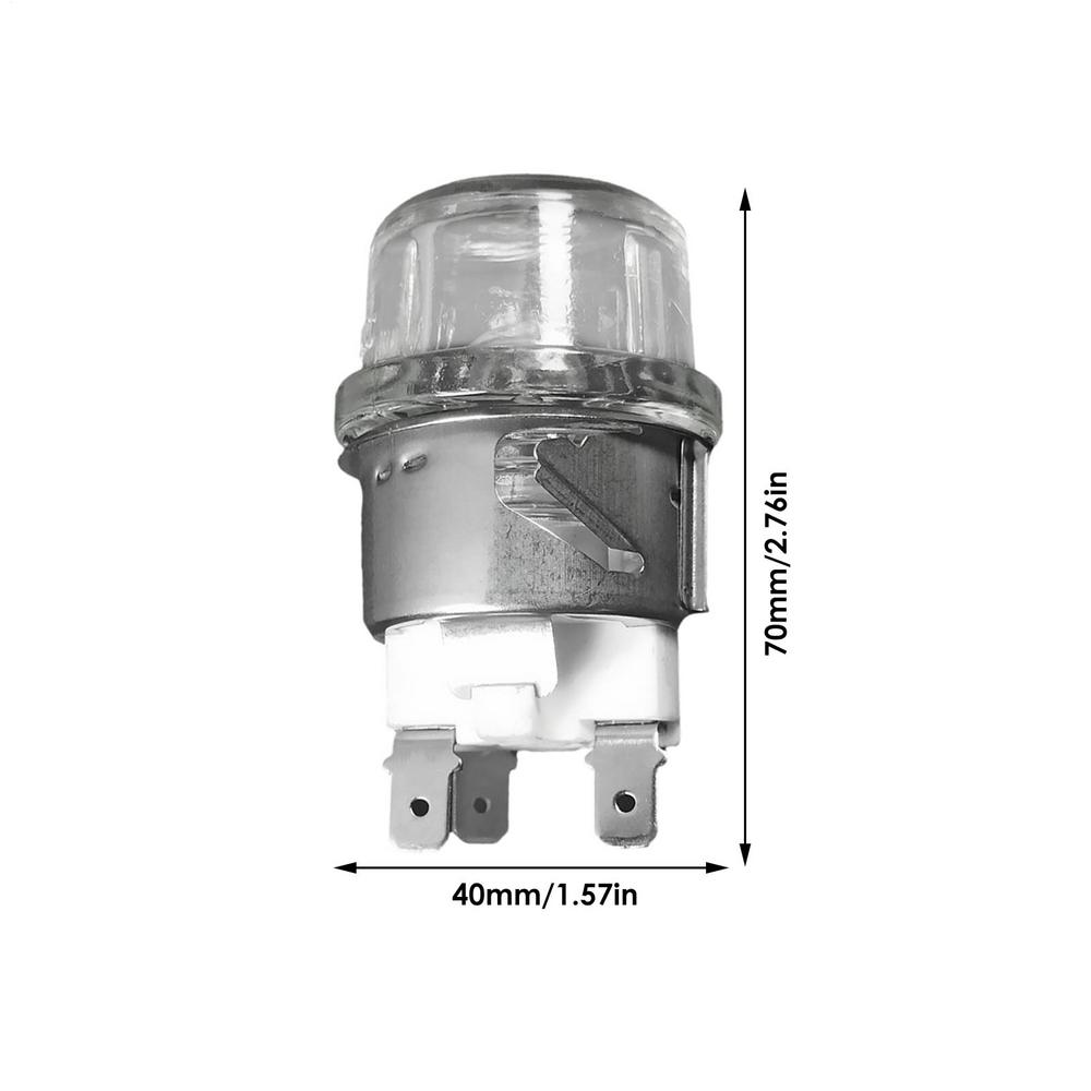 

G9 Oven Lamp Bulb 25W High Temperature Resistive 500 ℃ For Refrigerators Microwave Oven Light 220V 110V G9 Oven Lamp