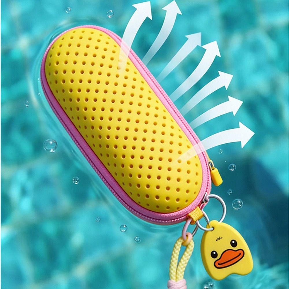Weiche Hülle Schwimmbrillenetui Atmungsaktives Design Brillenetui Schwimmen im Freien
