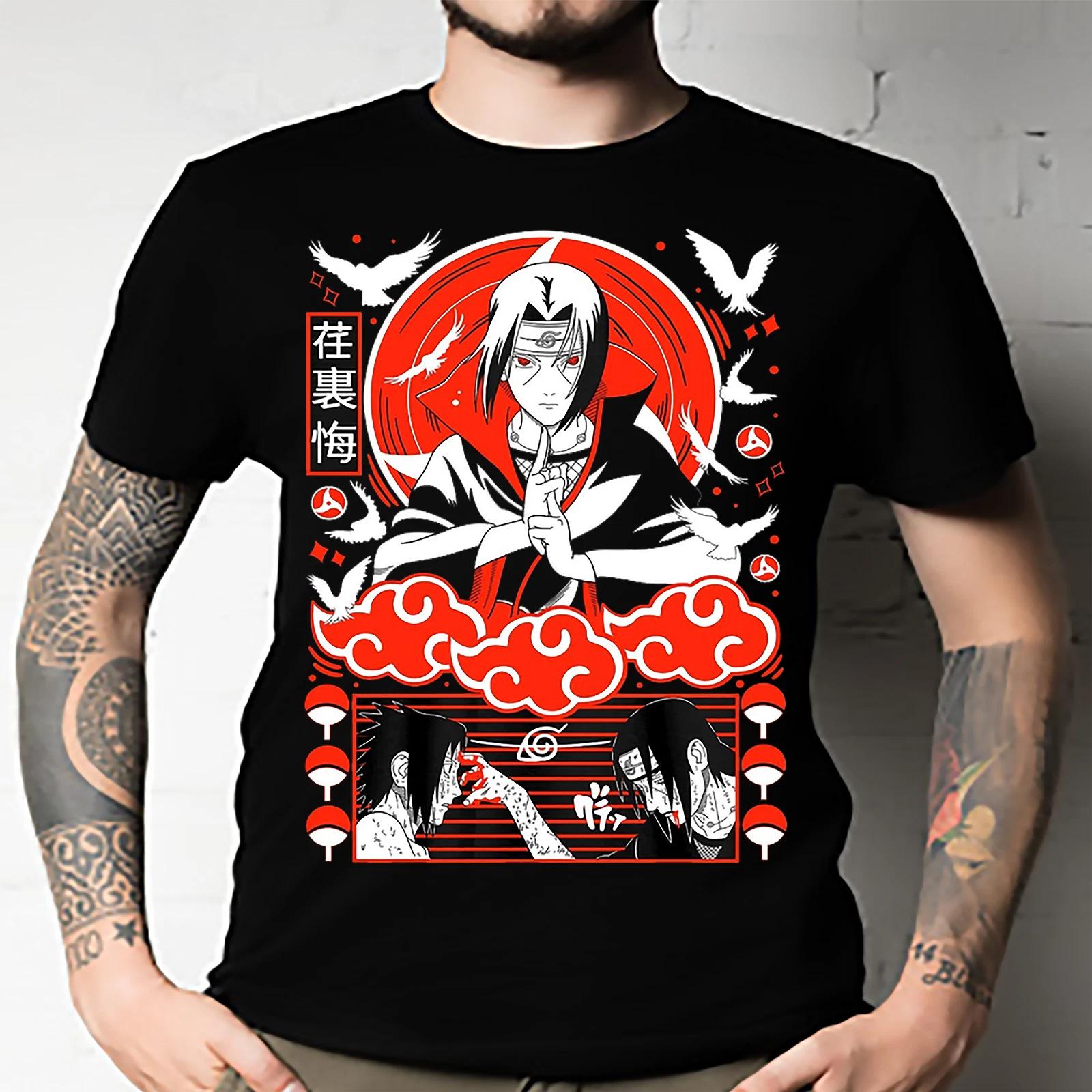 Men s and Women s T-shirts Itachi Uchiha XXXL