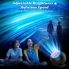 Northern Light Projector with White Noise Remote Control 8 Aurora Effects Adjustable Galaxy Bedroom Lights