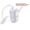 Independent Plug In Combustible Natural Gas Detector LCD Display Gas Leak Alarm with Voice Warning Alarm Sensor